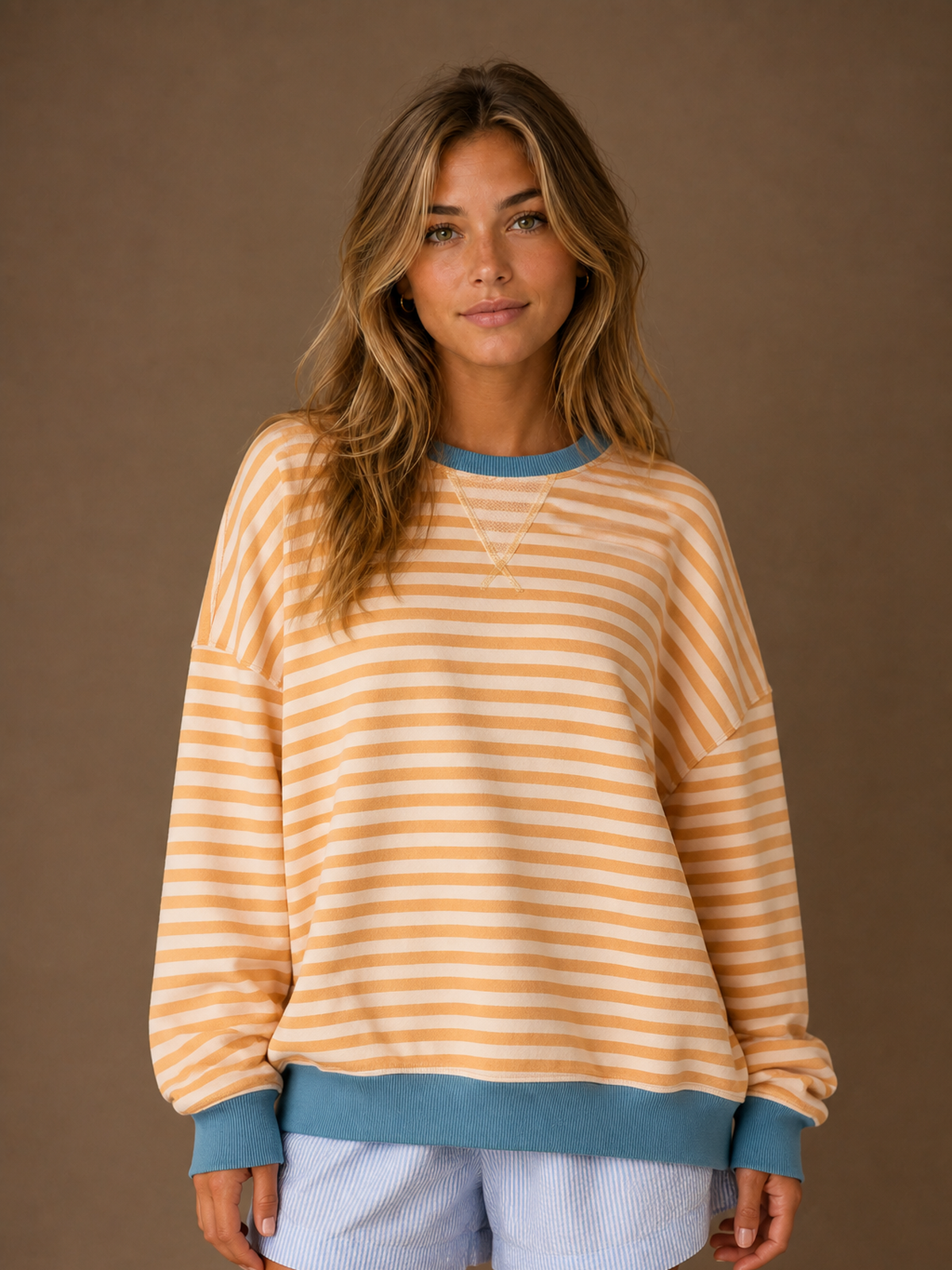 Orange Stripes Front