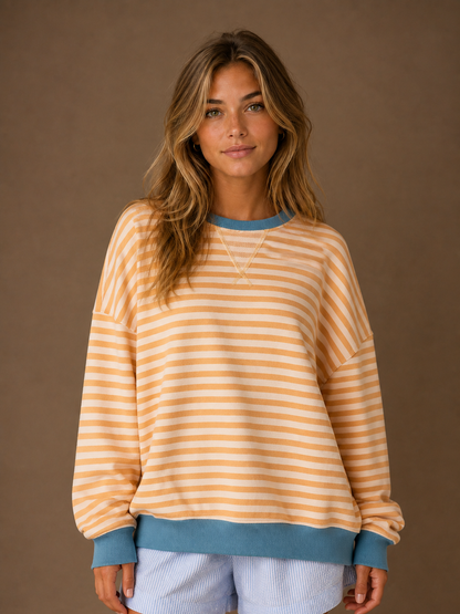Orange Stripes Front