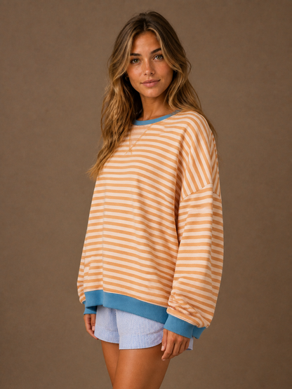Orange Stripes Side